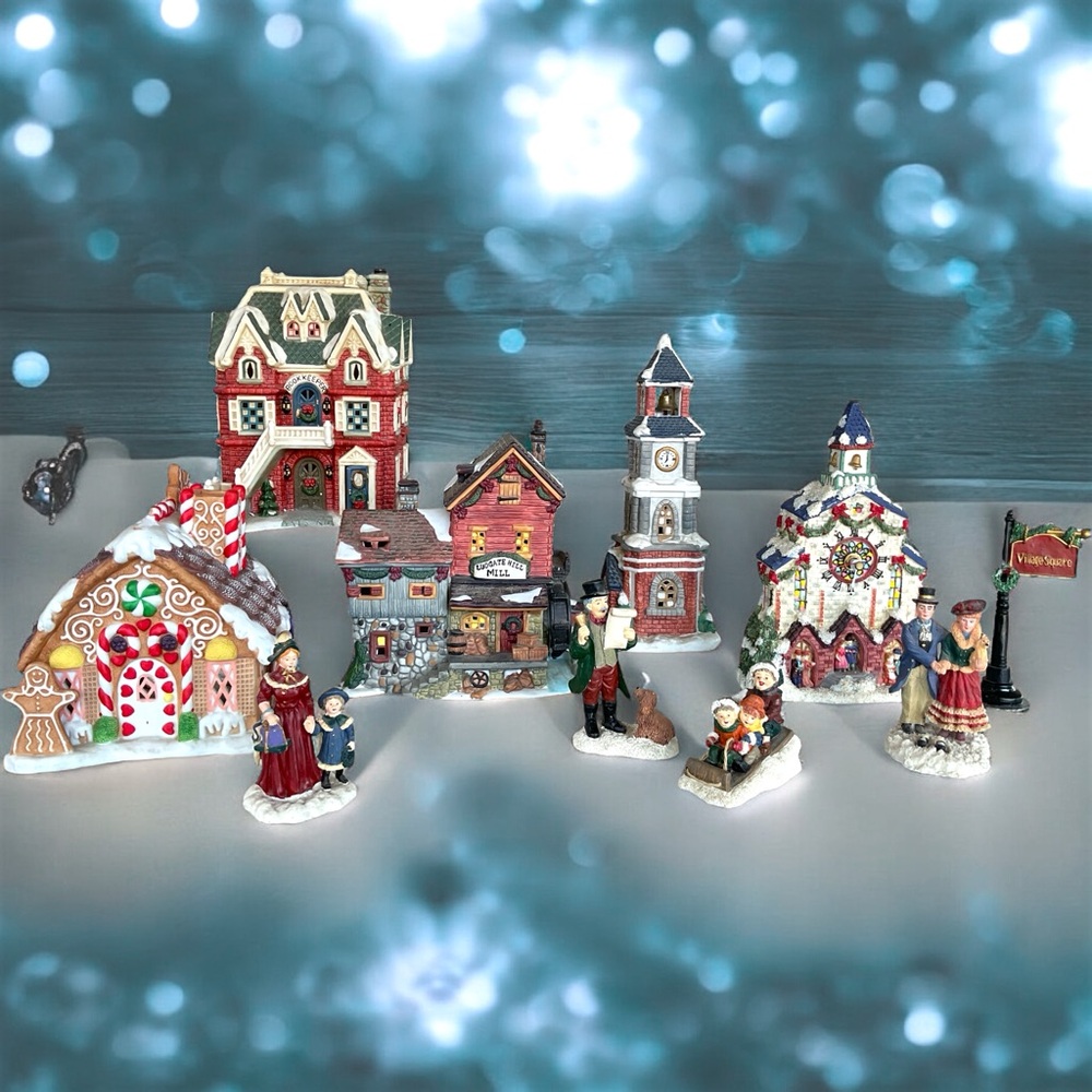Christmas Village Lighted Decor